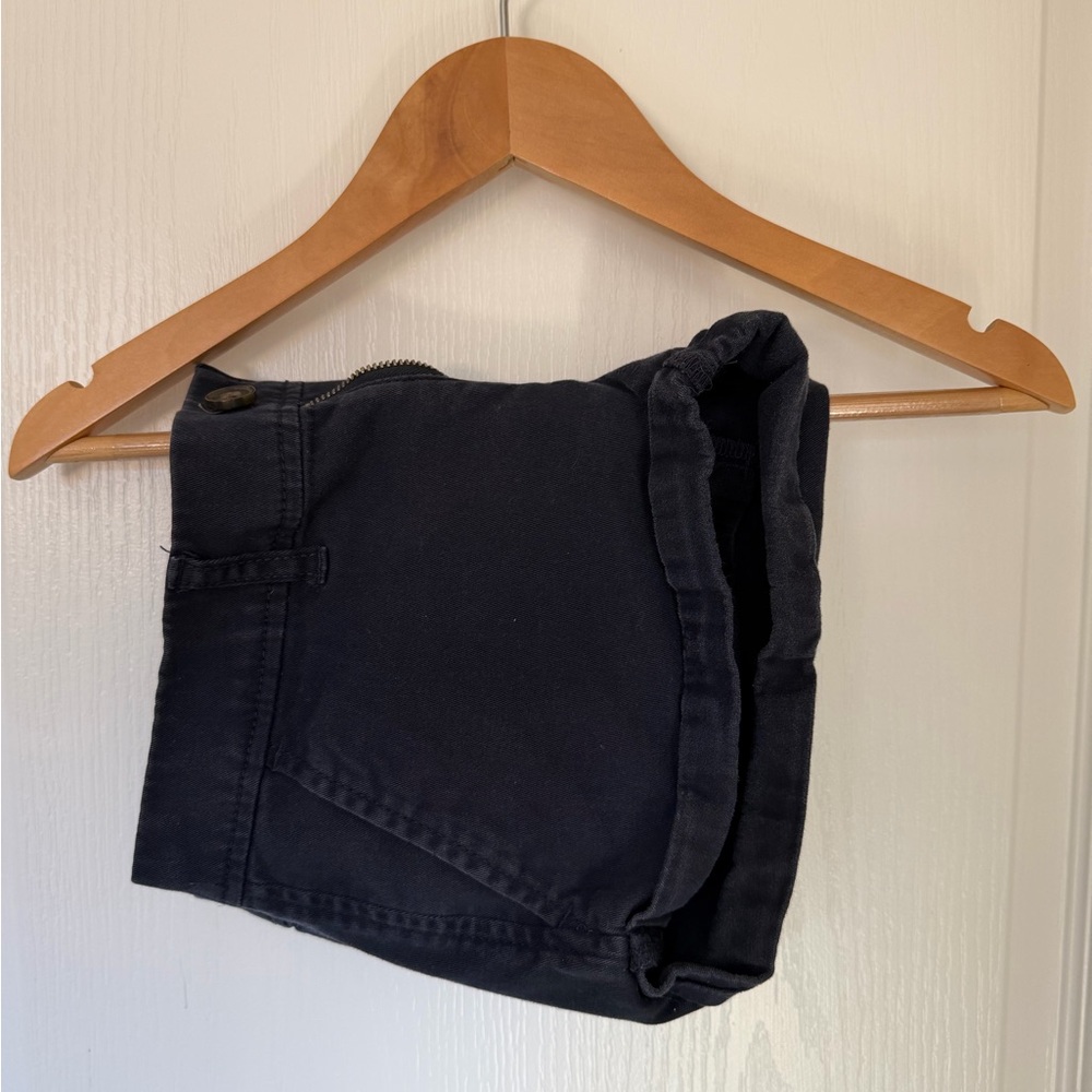Abercrombie & Fitch Navy Rolled hem Shorts 24